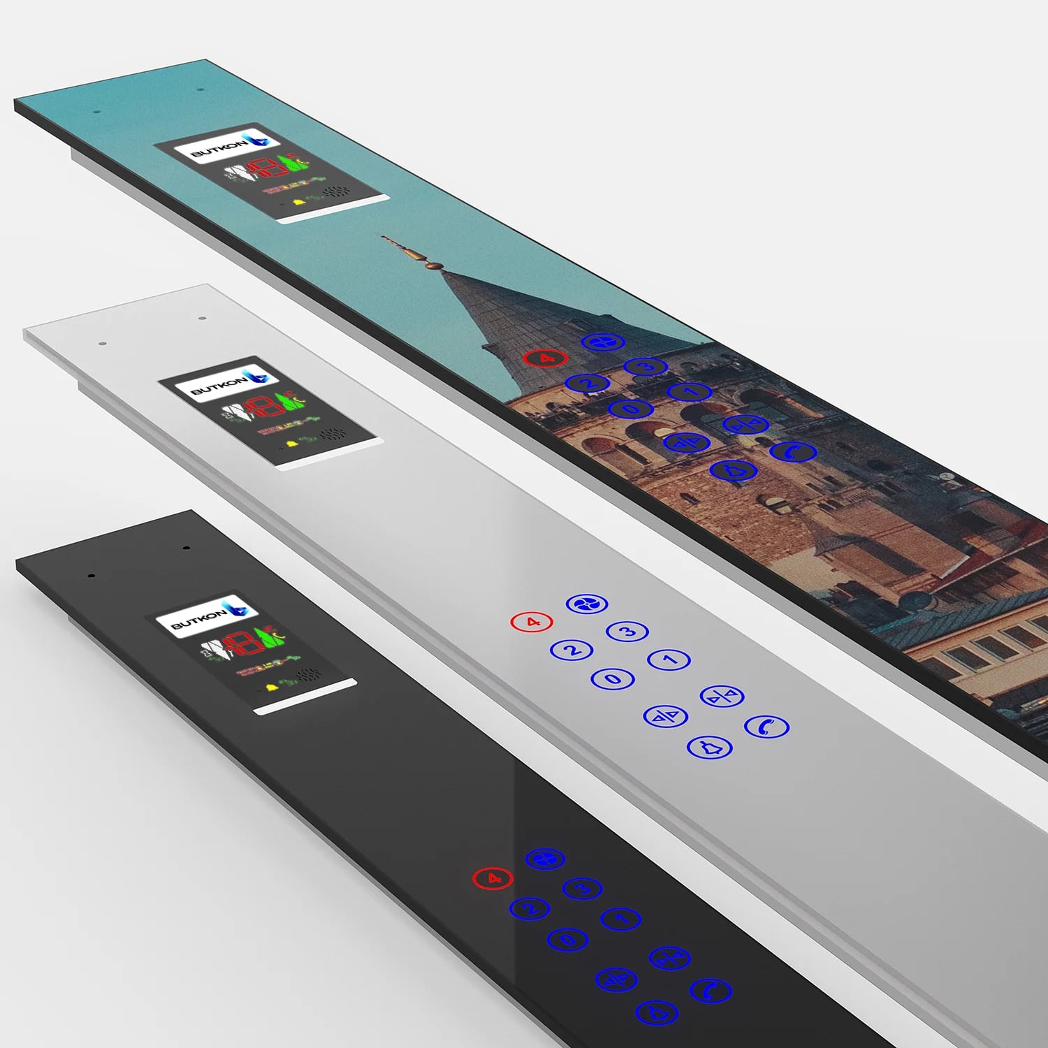 Dokunmatik Cam Kabin Kasetleri