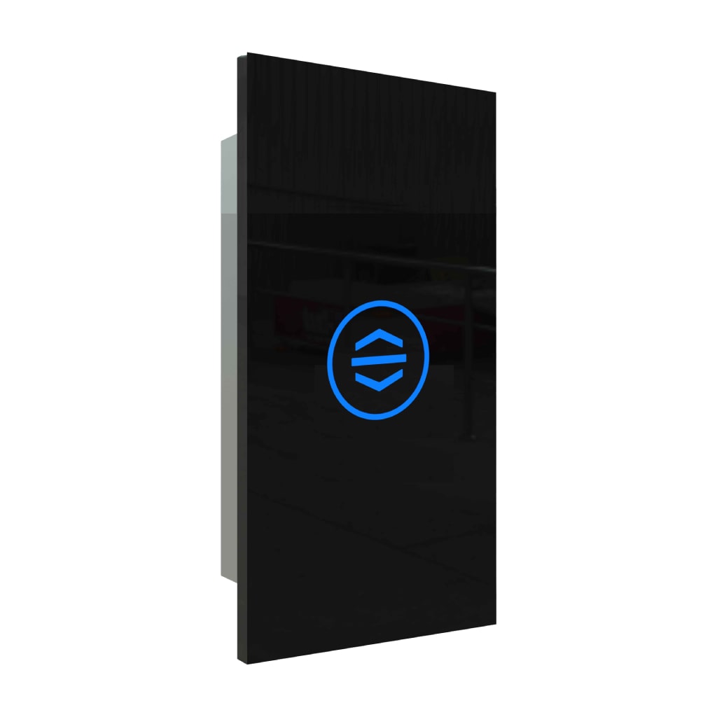 Dokunmatik Cam(Dijitalsiz- Tek Buton - Siyah)