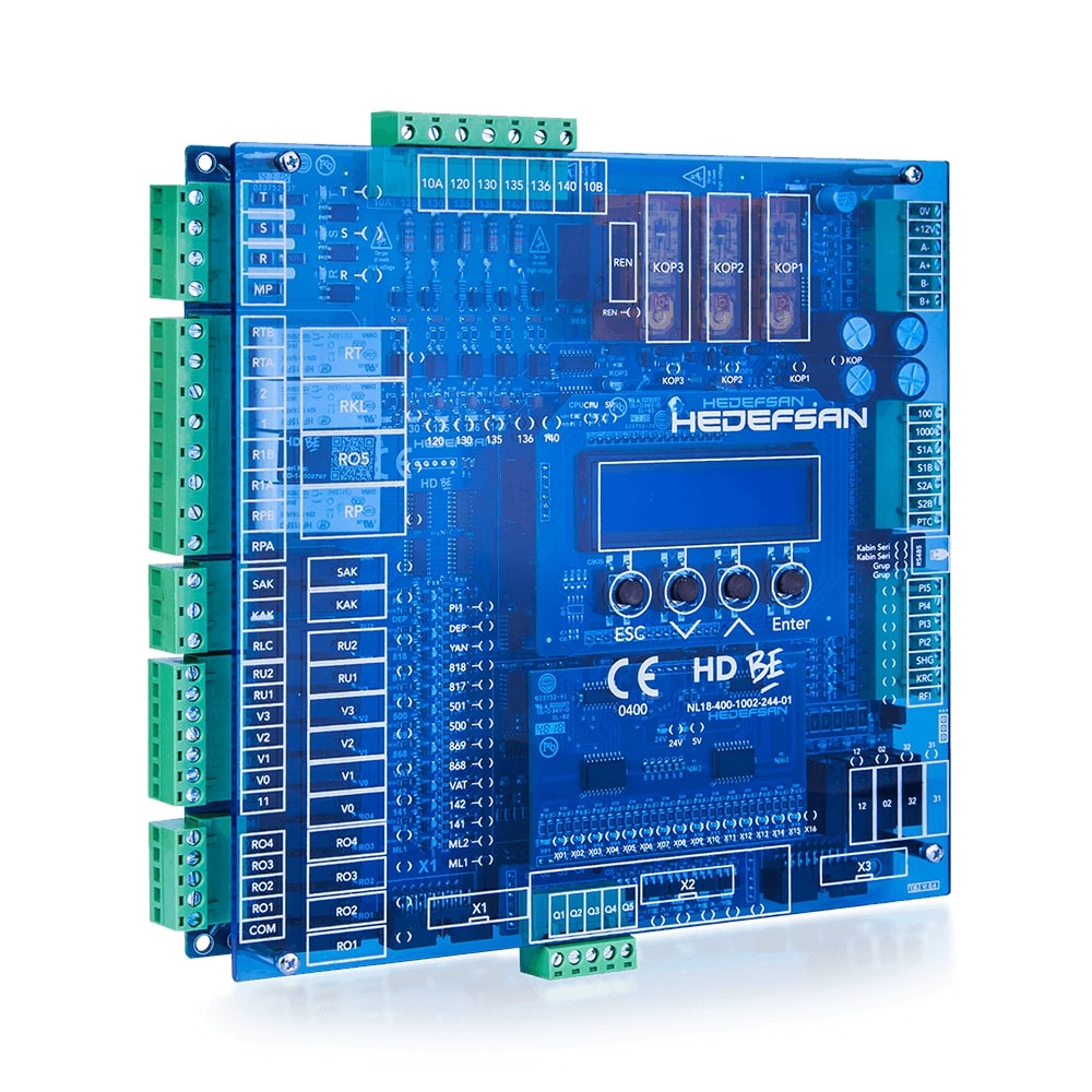 HD BE ASANSÖR KONTROL KARTLAR