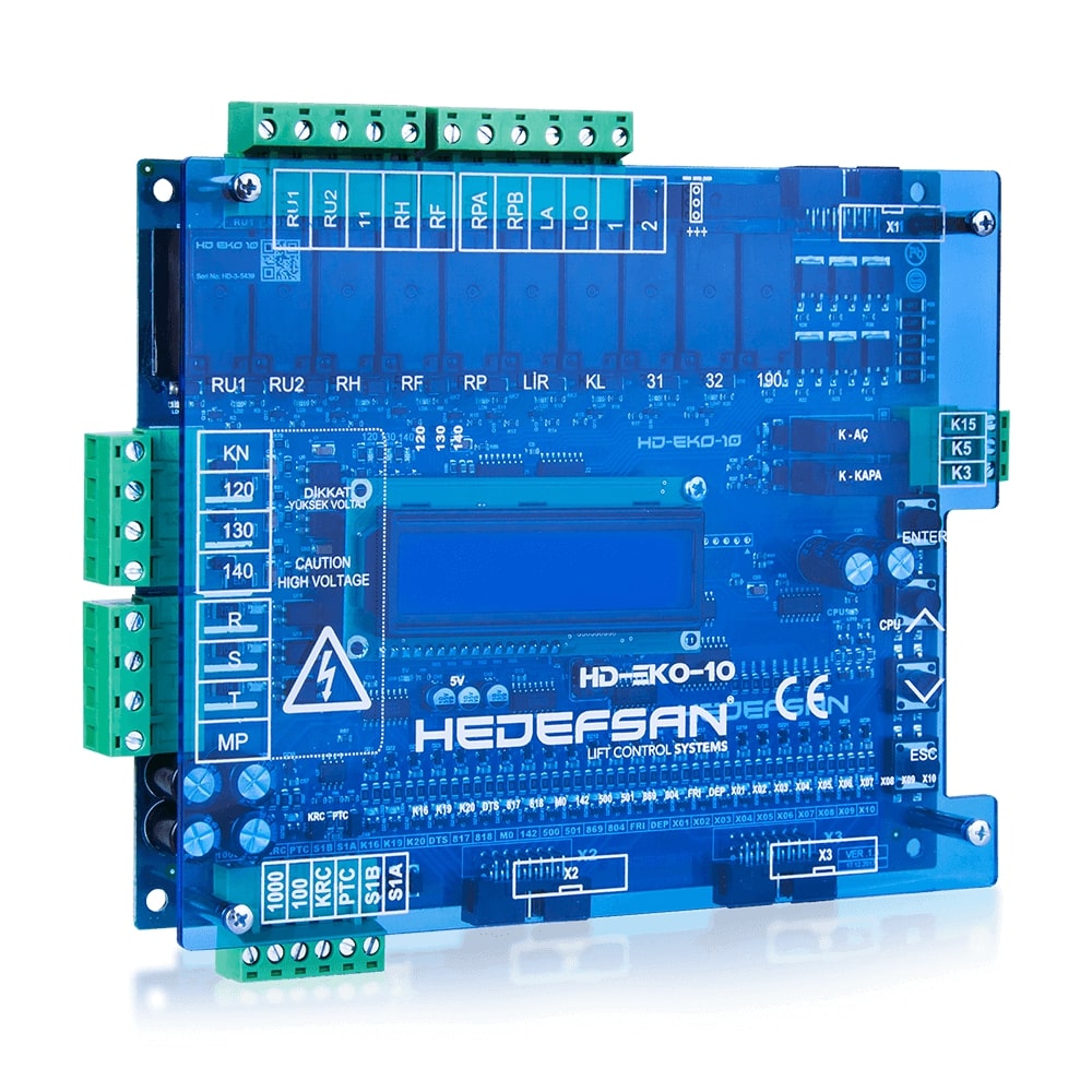 HD EKO 10 ASANSÖR KONTROL KARTLAR