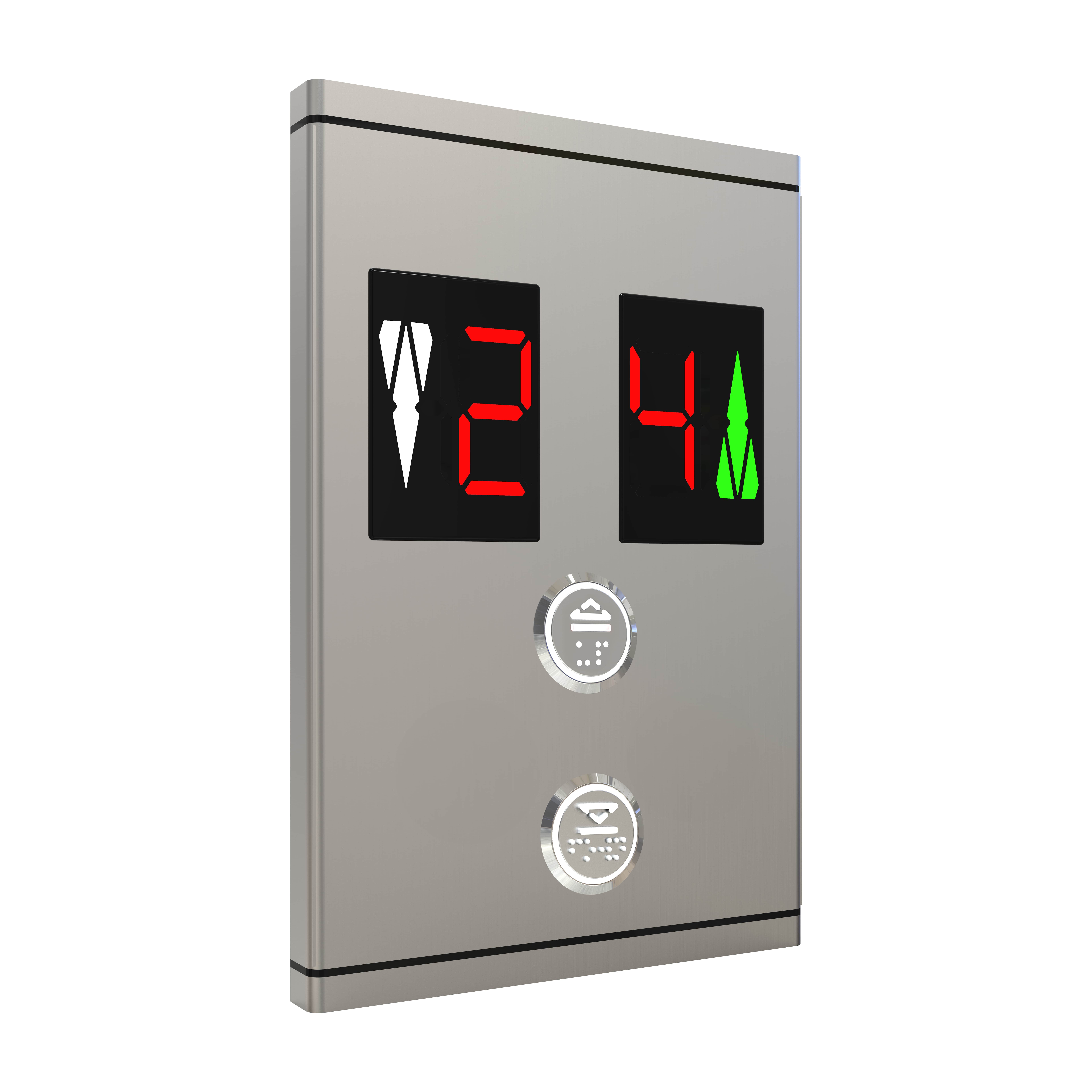 Sıva Üstü Standart (Dubleks- Dijital- Çift Buton- Alt Alta)